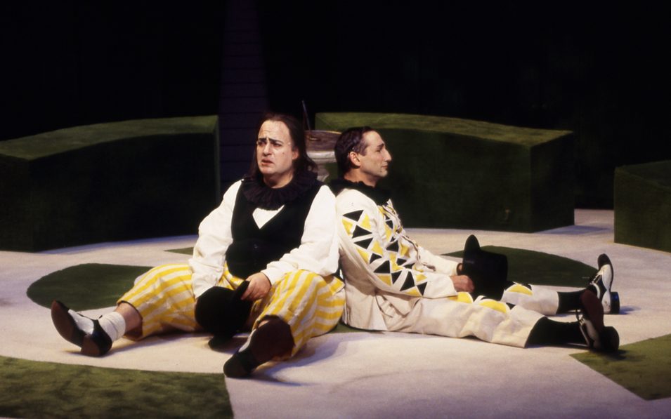 Daniel Marcus and Kenny Raskin in TRIUMPH OF LOVE. Photo © T. Charles Erickson, 1997.