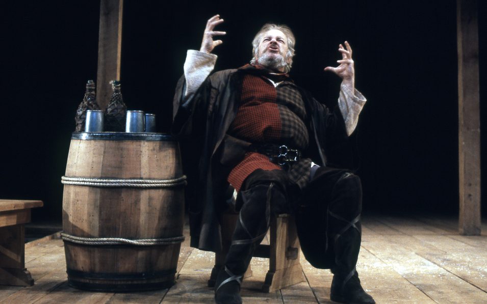 Tom Brennan in HENRY IV, PART ONE. Photo © William B. Carter, 1984.