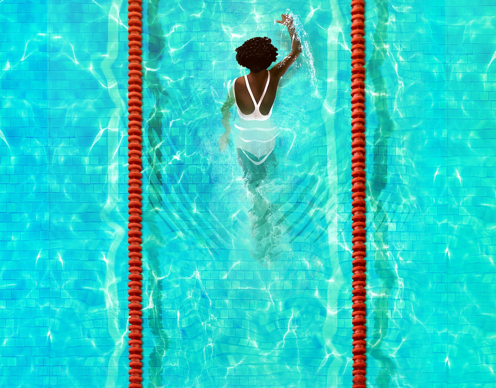 the ripple, the wave that carried me home background the ripple, the wave that carried me home - Girl swimming in pool