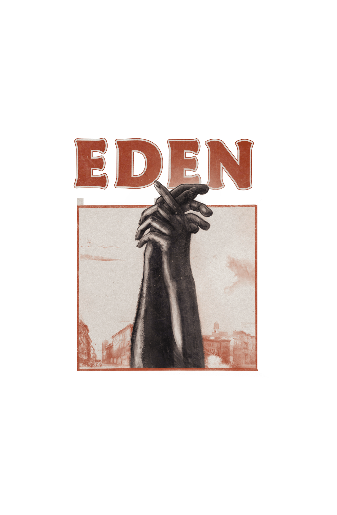 Eden logo - two hands intertwined