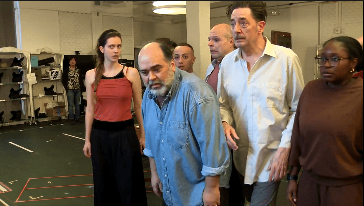 still image of Rhinocerous cast