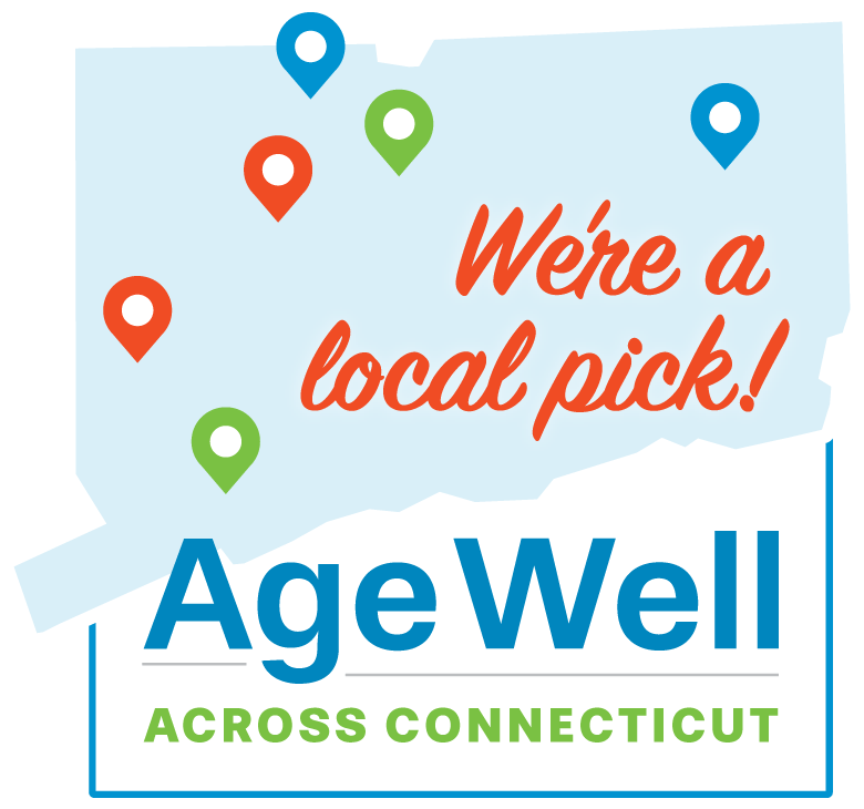 Age Well Across CT logo: We're a local pick!